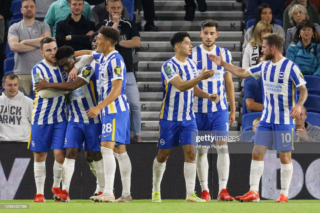 Brighton & Hove Albion 2-0 Swansea City: Connolly at the double as Seagulls roll into last 16