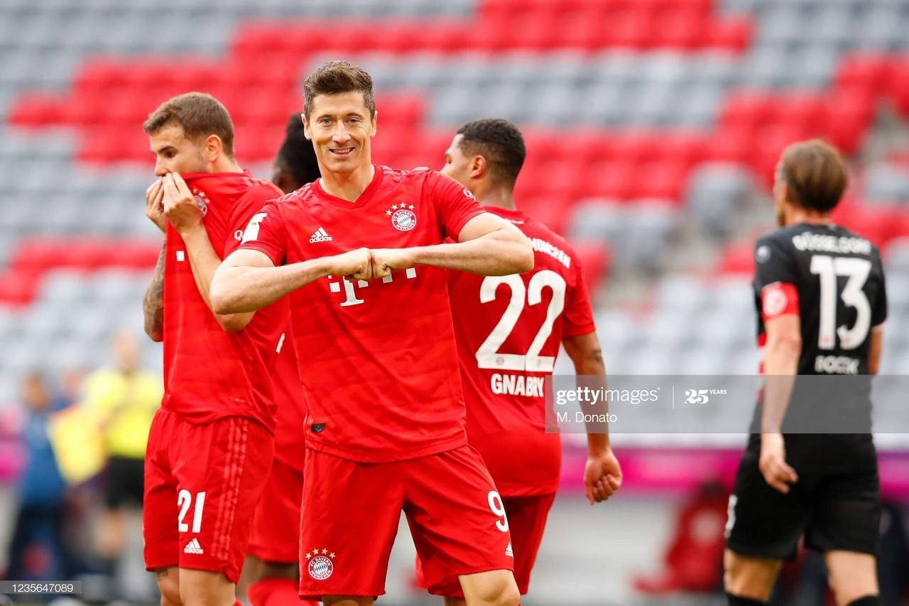 Bayern Munich 5-0 Fortuna Dusseldorf: Bayern purr into 10-point Bundesliga lead