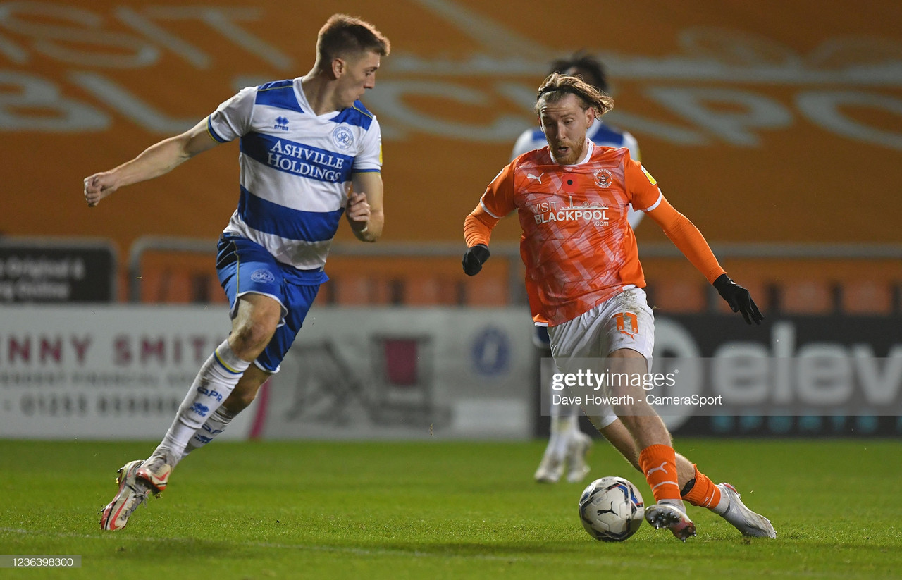 Blackpool 1-1 Queens Park Rangers: Tangerines & Hoops play out a stalemate at Bloomfield Road