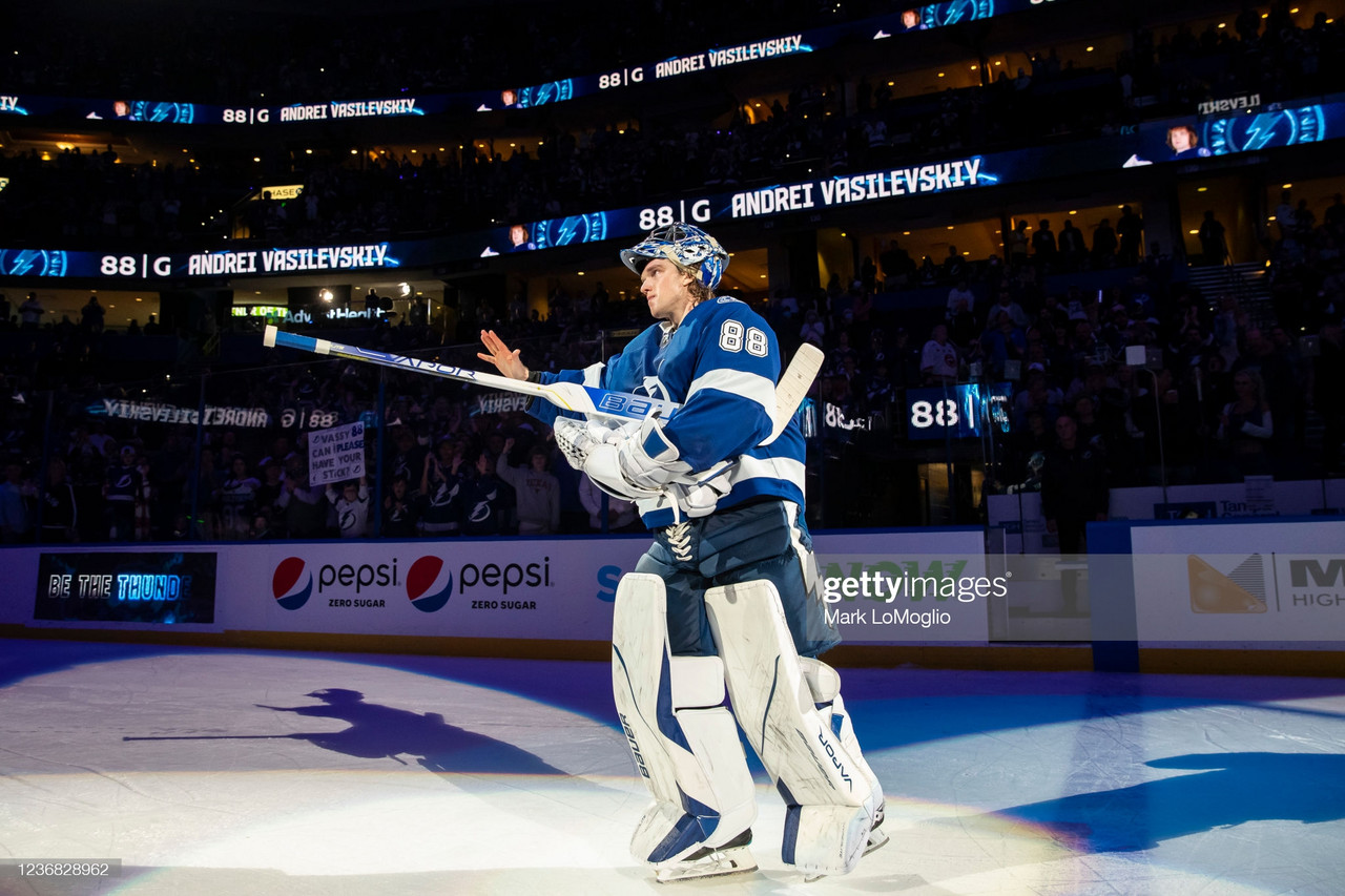 Tampa Bay Lightning shut out Seattle Kraken as Vasilevskiy notches 200th career win