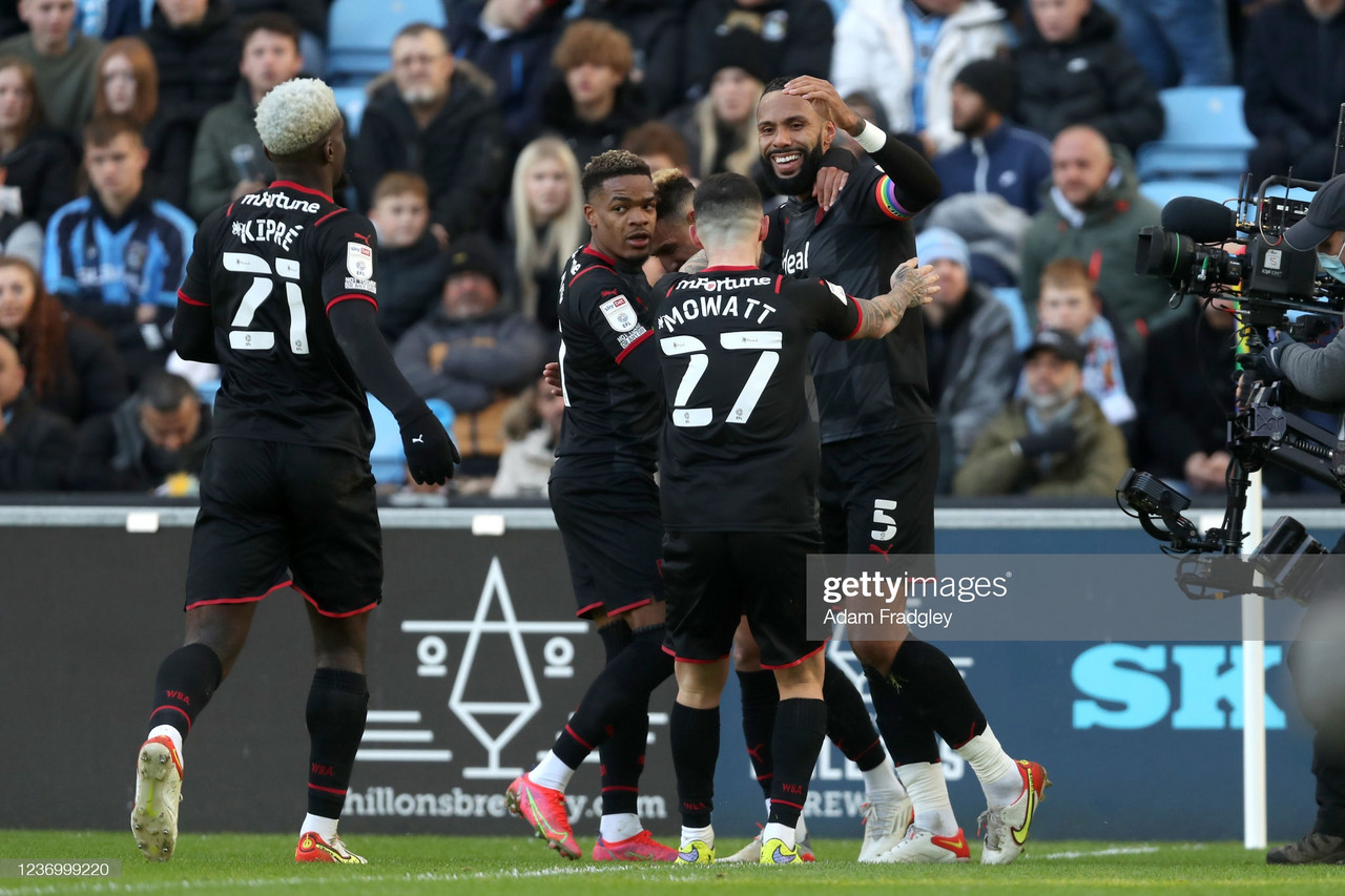 Coventry City 1-2 West Bromwich Albion: Baggies up to third after victory over Sky Blues