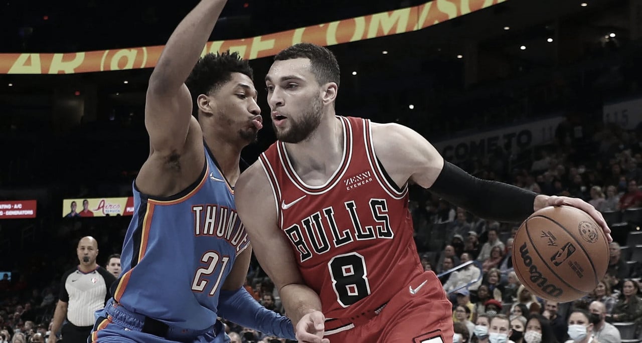 Highlights and points Oklahoma City Thunder 124-110 Chicago Bulls in NBA 2022-23 01/13/2023