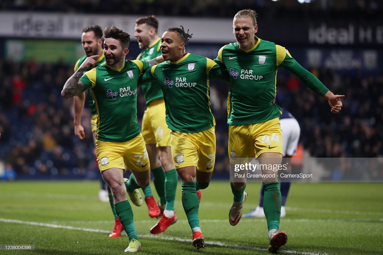 West Bromwich Albion 0-2 Preston North End: Lilywhites end Baggies unbeaten home run