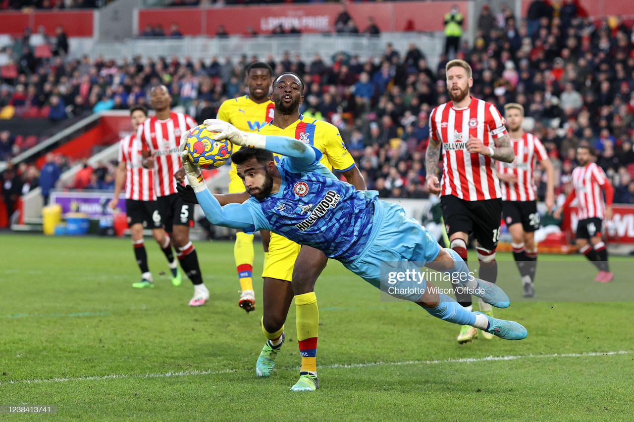 "I am very pleased to be back": David Raya reflects on Brentford's 0-0 draw with Crystal Palace 