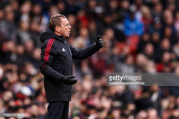 Manchester United manager Ralf Rangnick says finishing 4th is "highest possible achievement"