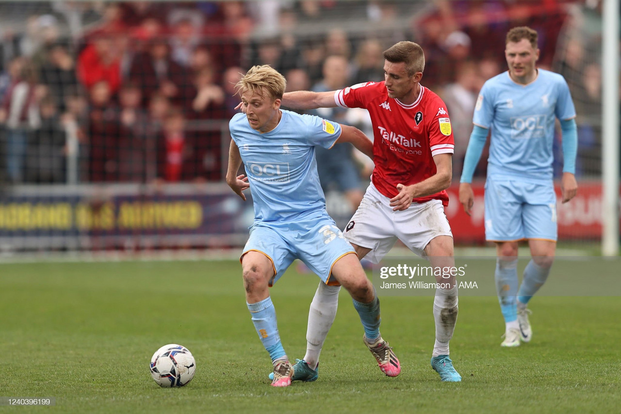 Salford City 2-2 Mansfield Town: Lund equalizer dents Stags' automatic promotion hopes