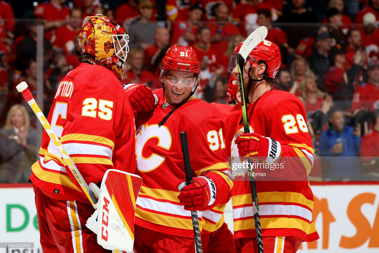 2022 Stanley Cup playoffs: Markstrom leads the way as Flames shut out Stars in Game 1