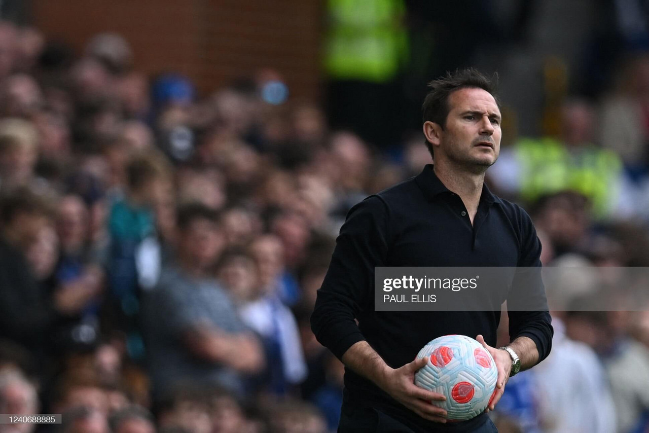 Lampard plays down 'all or nothing' feeling of Everton's meeting with Palace