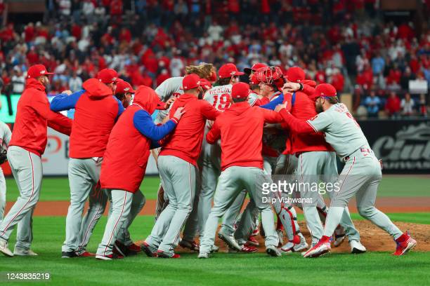 Nola, Schwarber lead Phillies to a 3-game sweep of Cardinals with