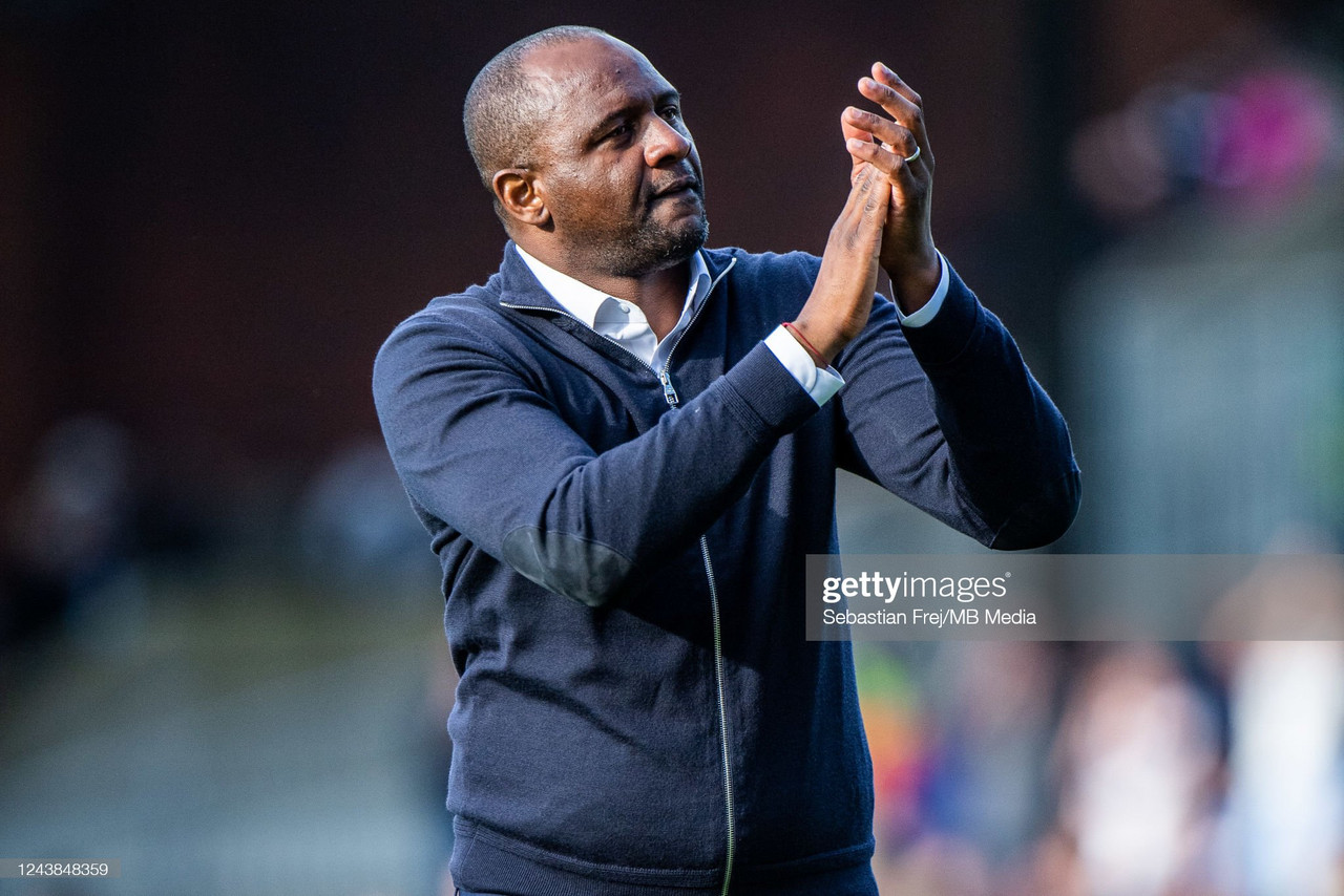 Patrick Vieira claims "there are no easy games in the Premier League" ahead of Wolves clash