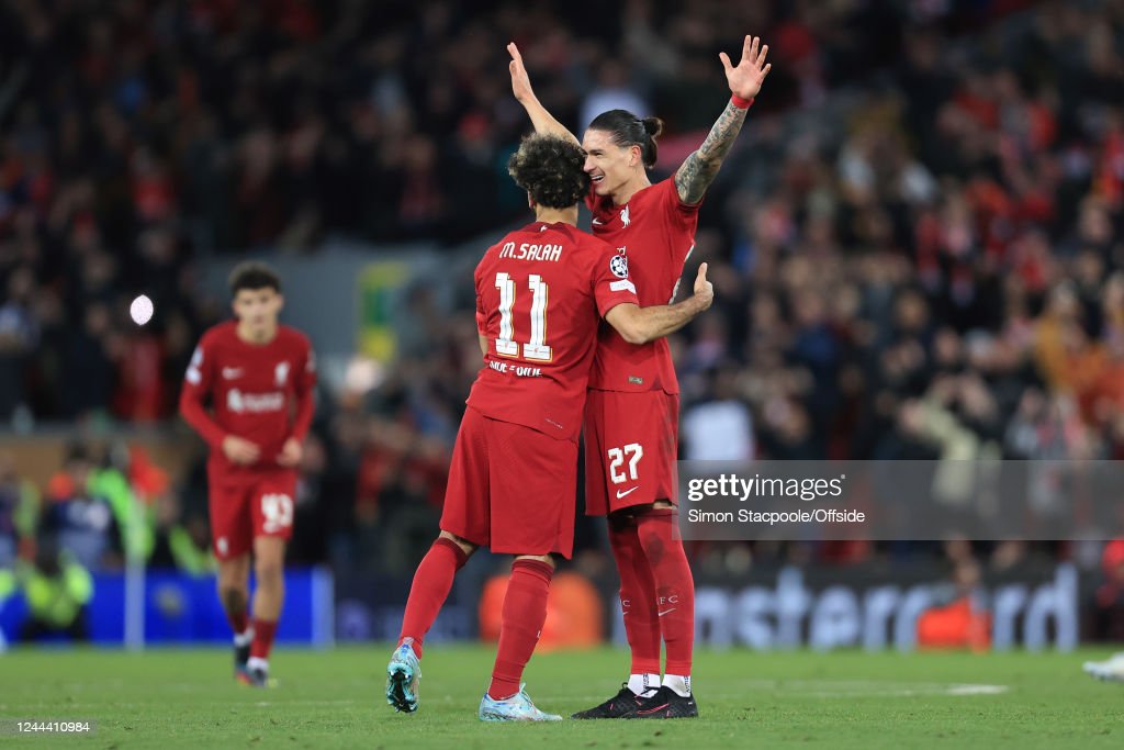 Liverpool 2-0 Napoli: Salah and Nunez clinch much-needed win for Klopp's team