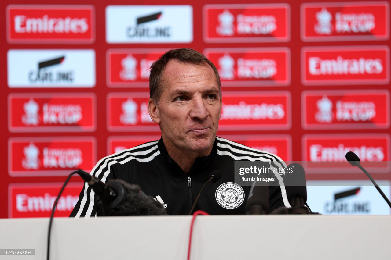 Brendan Rodgers hopeful that Leicester can 'improve their squad'