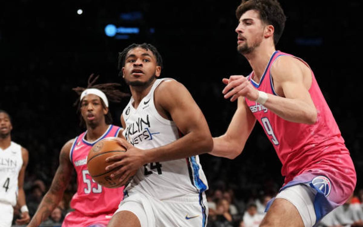 Highlights and baskets of the Washington Wizards 94-102 Brooklyn Nets in NBA