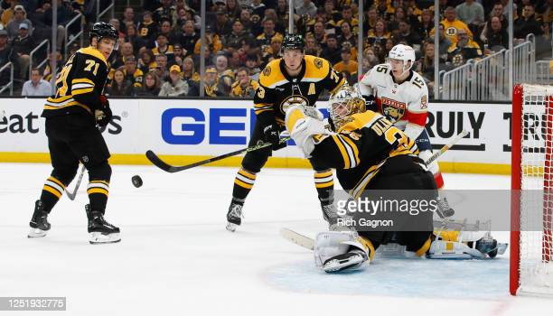 2023 Stanley Cup Playoffs: Ullmark backstops Bruins to Game 1 win over Panthers