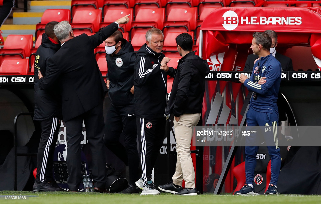 "It was a difficult result to take," says Chris Wilder