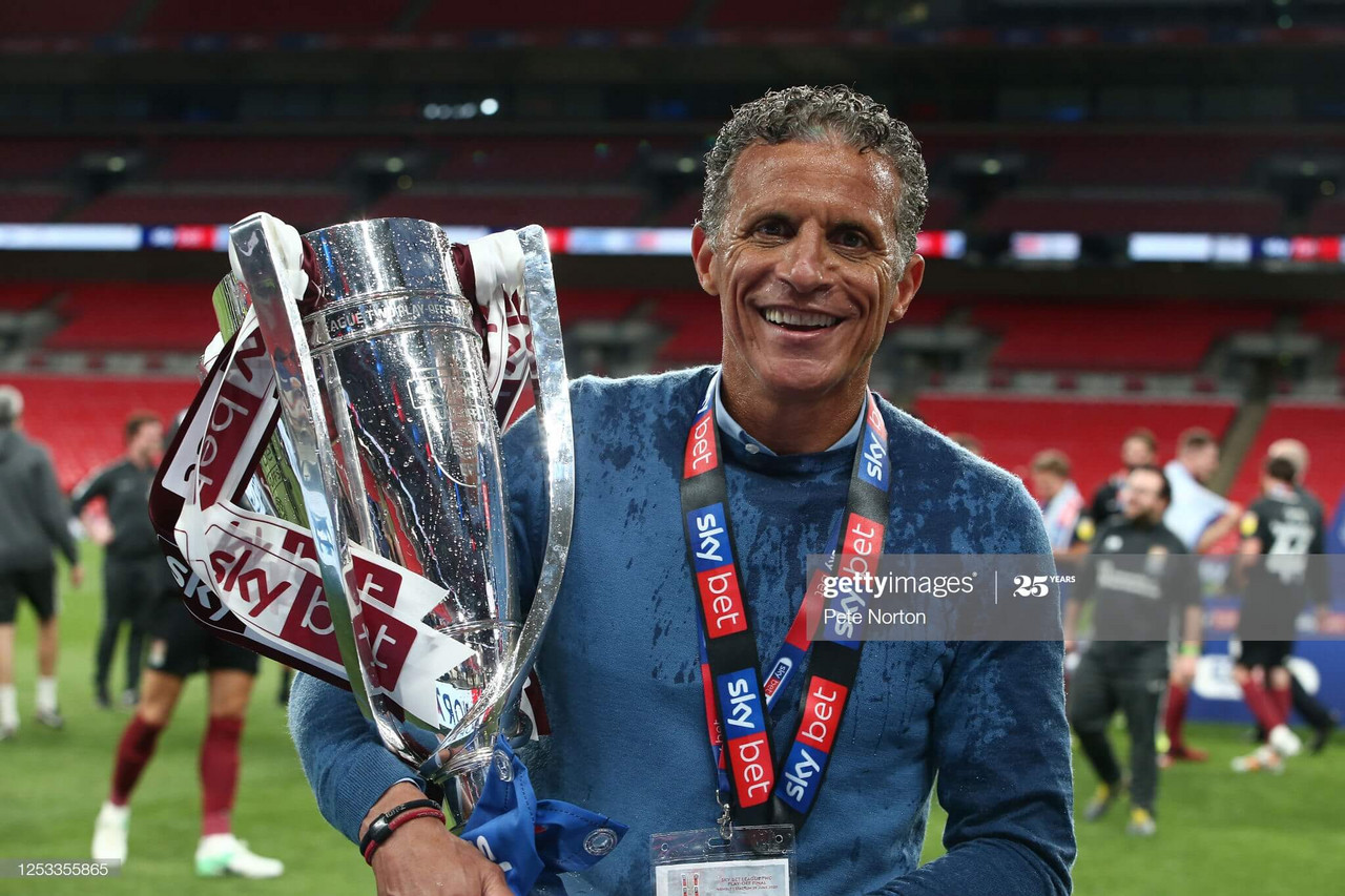 Keith Curle savors promotion after play-off glory