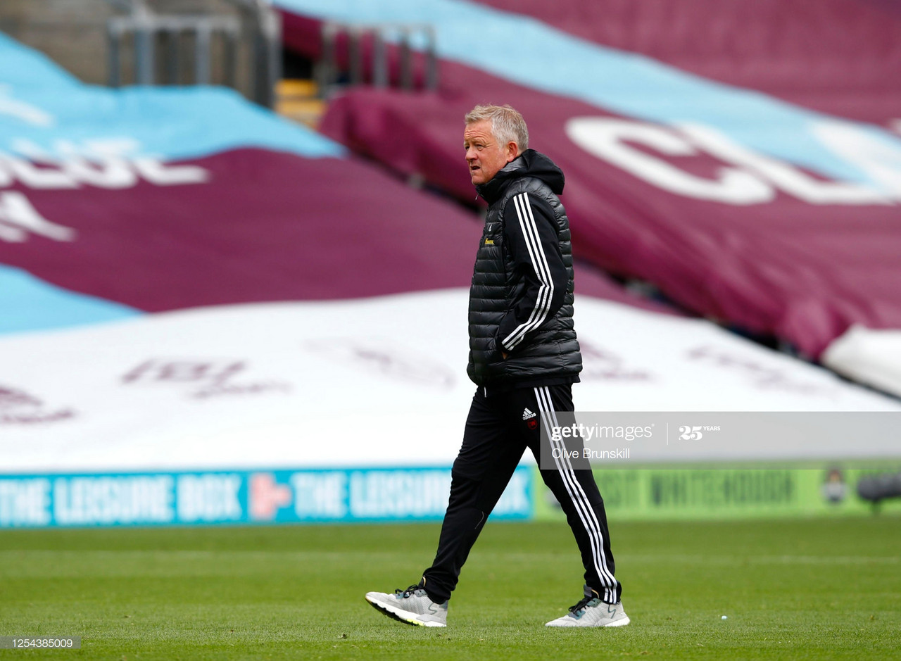 Chris Wilder 'delighted' with a point against Burnley