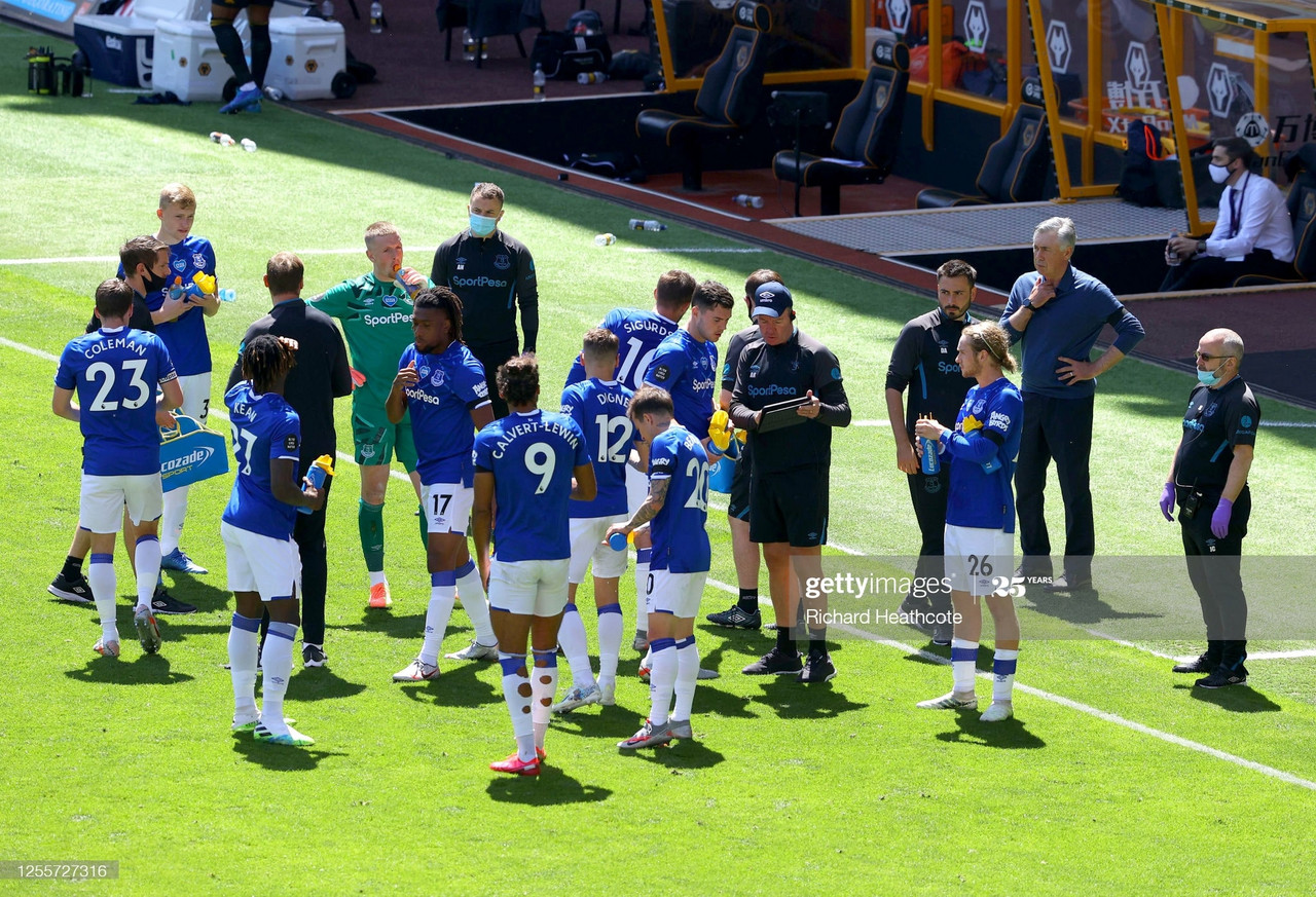 Carlo Ancelotti calls on his Everton team to turn around their fortunes against Aston Villa