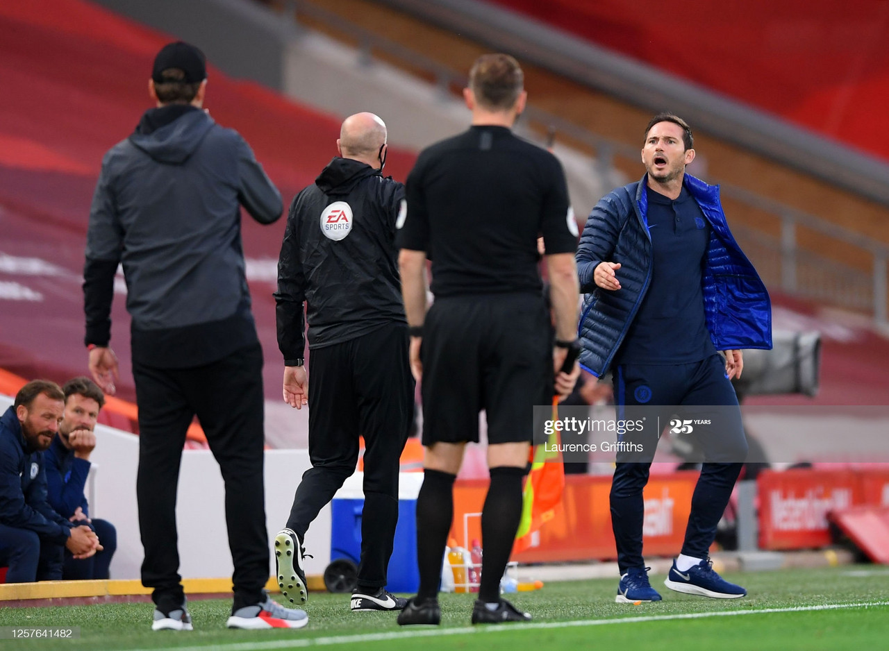 Lampard: "I have massive respect for Klopp, but my inner passion came out."