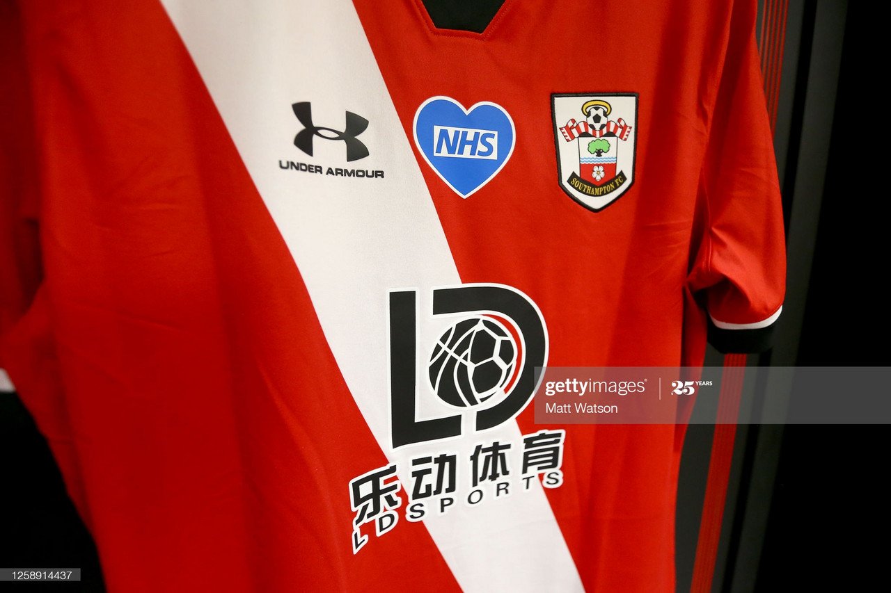 Southampton fc best sale kit sponsor