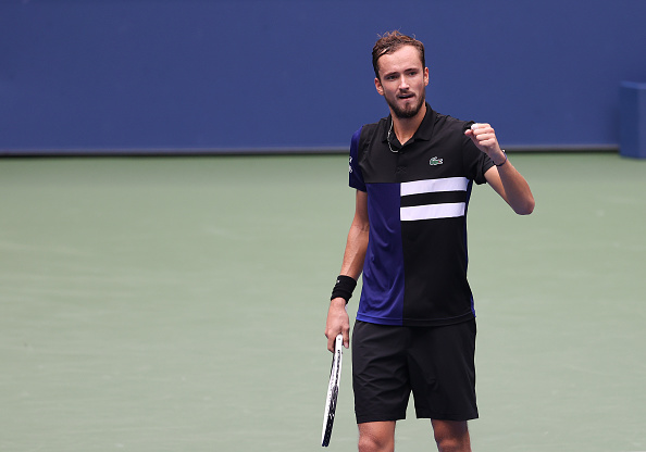 US Open: Daniil Medvedev slides past Andrey Rublev to reach last four US Open: Daniil Medvedev slides past Andrey Rublev to reach last four