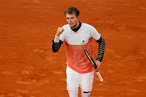 French Open: Unseeded Bublik shocks lackluster Monfils