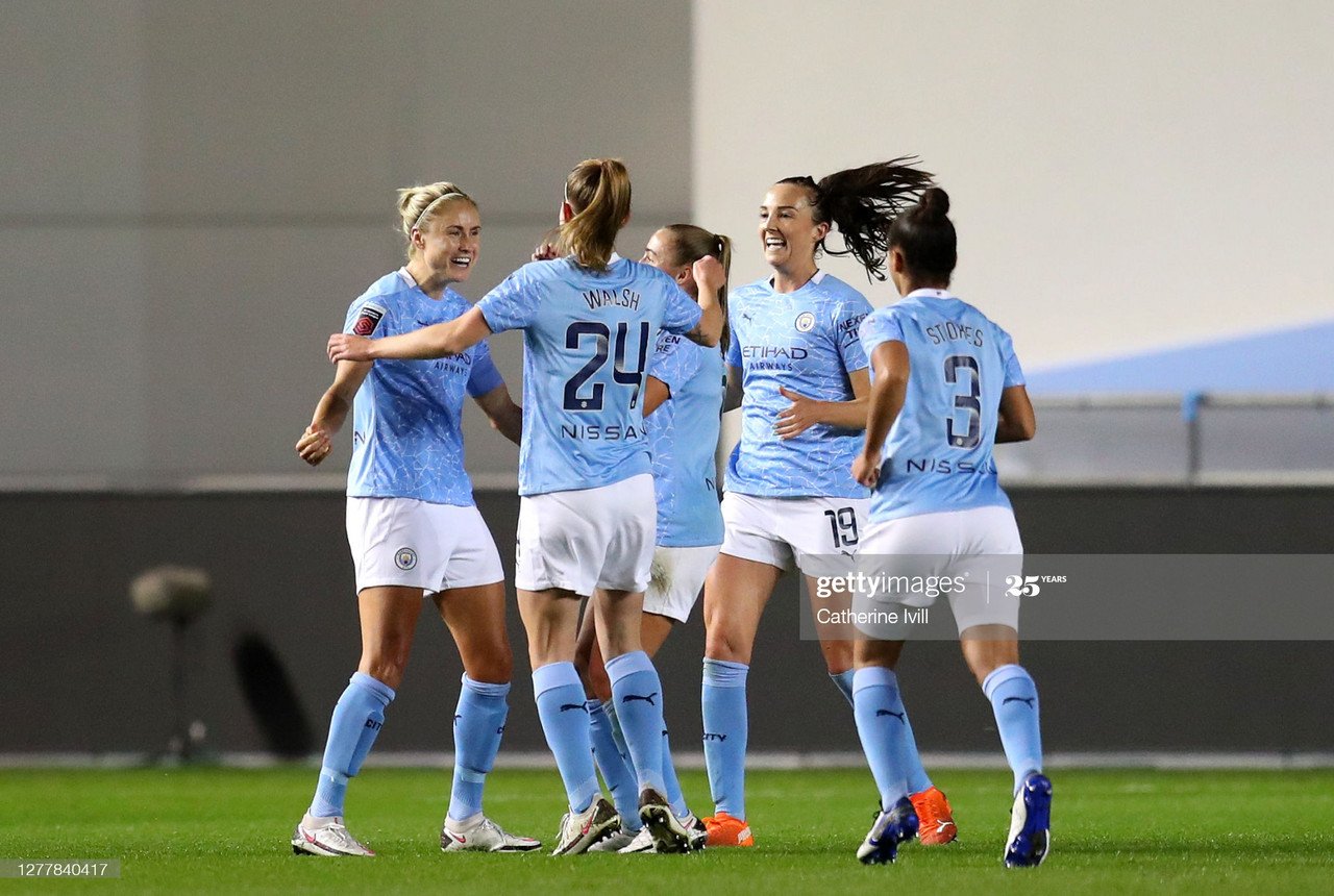 Manchester City Women 2-1 Arsenal: Blues progress to the FA Cup final