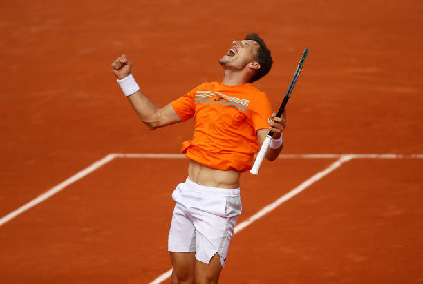 French Open: Pablo Carreno Busta gets past Roberto Bautista Agut in all-Spanish affair