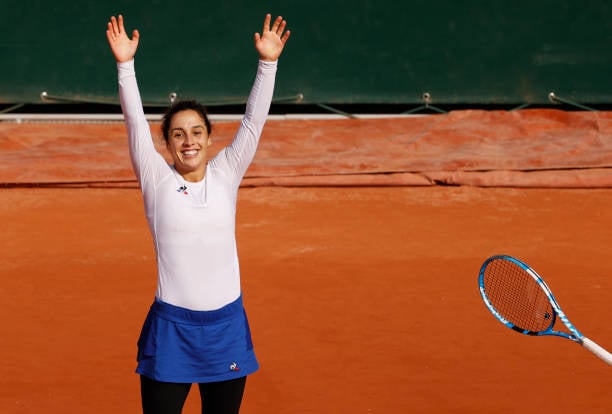 French Open: Martina Trevisan continues fairytale run with victory over Kiki Bertens