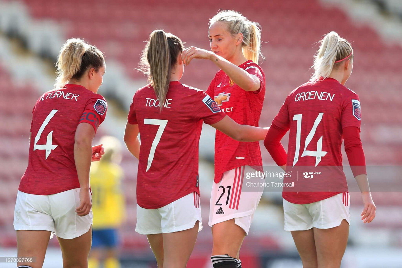 Manchester United Women 3-0 Brighton: Stoney's side carry on their unbeaten start to the season