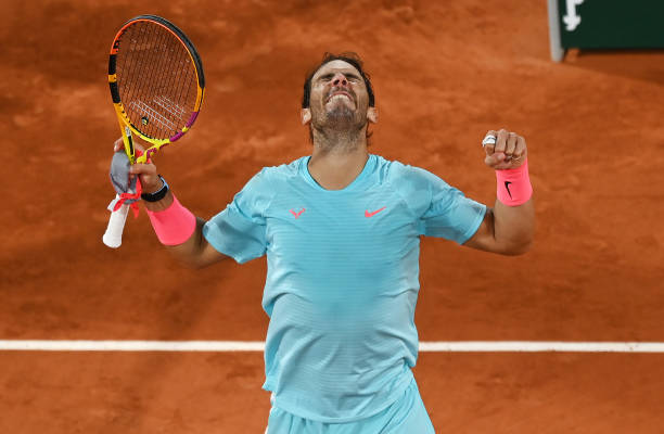 French Open: Rafael Nadal holds off challenge of Jannik Sinner in 100th career Roland Garros match