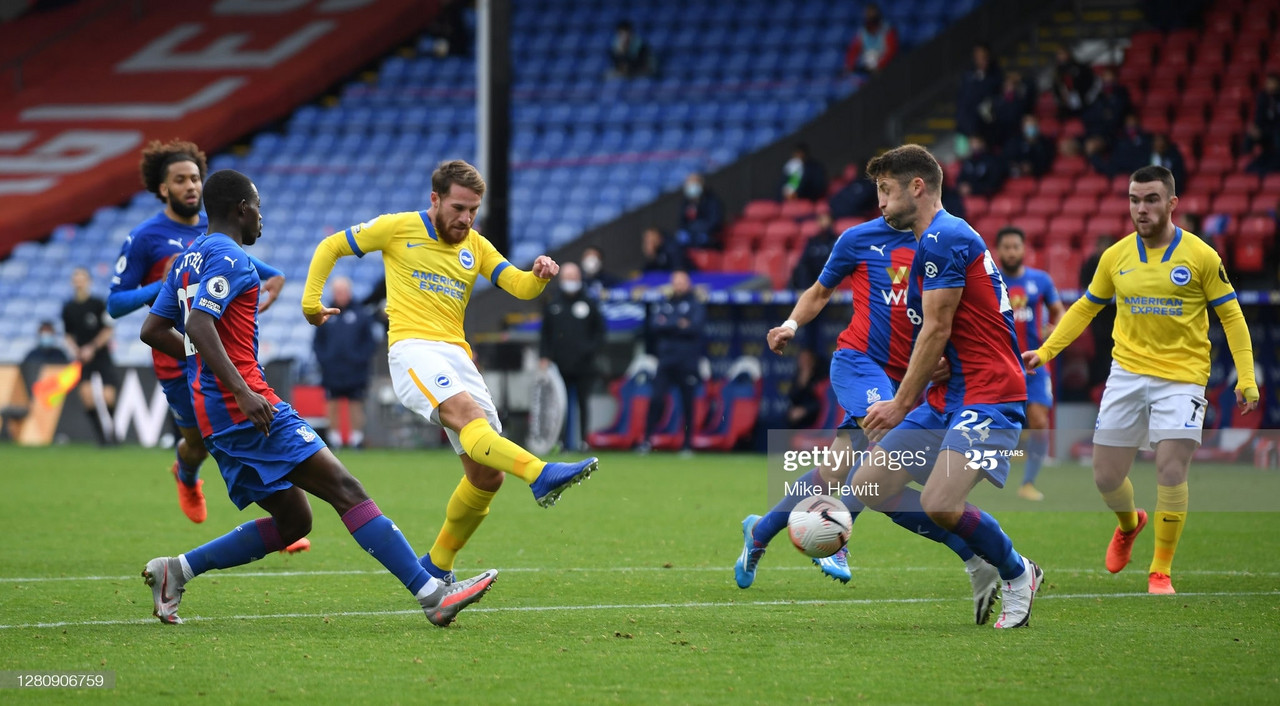 Crystal Palace 1-1 Brighton & Hove Albion: Mac Allister rescues a point for The Seagulls