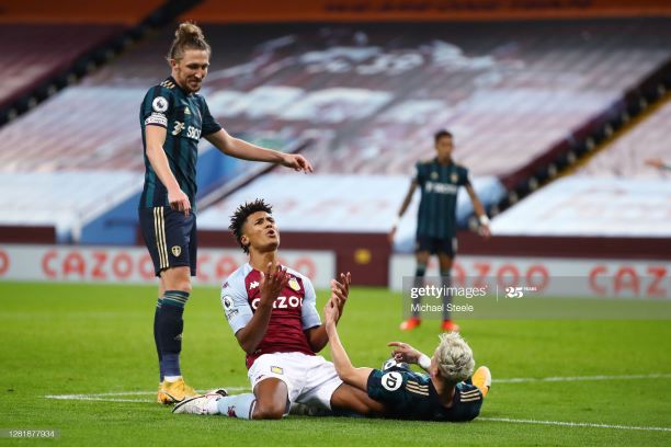 Aston Villa 0-3 Leeds United: Patrick Bamford hat-trick sinks high flying Villa