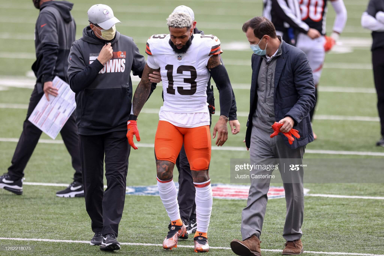 Odell Beckham Jr. out for the remainder of the season with torn ACL