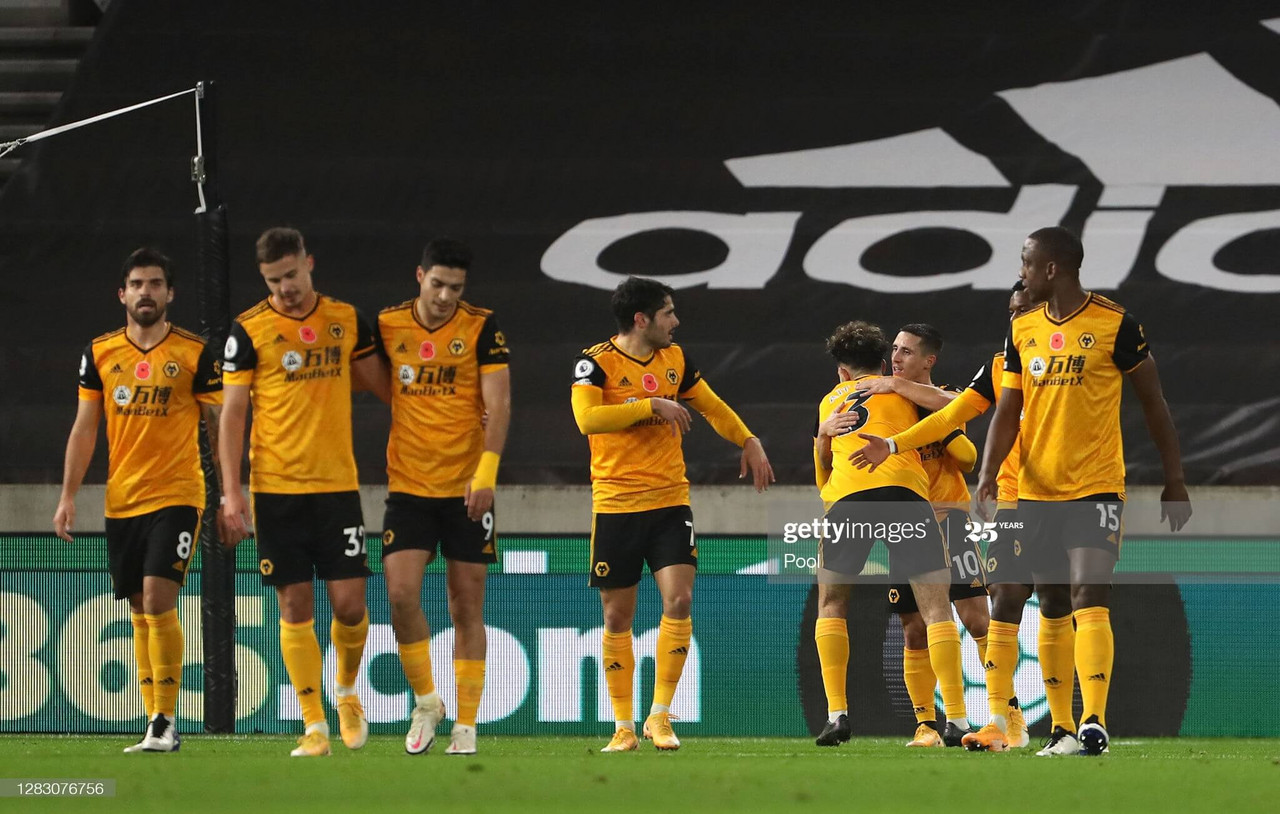 Wolverhampton Wanderers 2-0 Crystal Palace: Nuno's side ease to back to winning ways against 10-men Palace. Wolverhampton Wanderers 2-0 Crystal Palace: Nuno's side ease to back to winning ways against 10-men Palace.