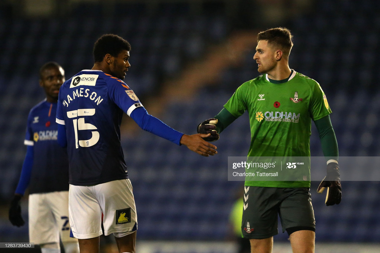 Oldham Athletic 2-1 Cheltenham Town: Late heroics from Clarke seals three points for the Latics Oldham Athletic 2-1 Cheltenham Town: Late heroics from Clarke seals three points for the Latics