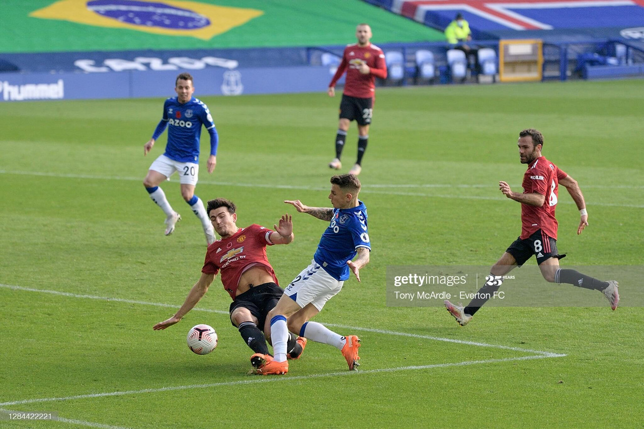 Everton 1-3 Manchester United: Player Ratings