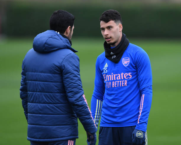 Mikel Arteta: "I have spoken to him, he just needs to be patient."