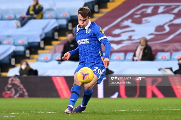 Aston Villa 1-2 Brighton: VAR denies Villa late penalty to salvage a point at home