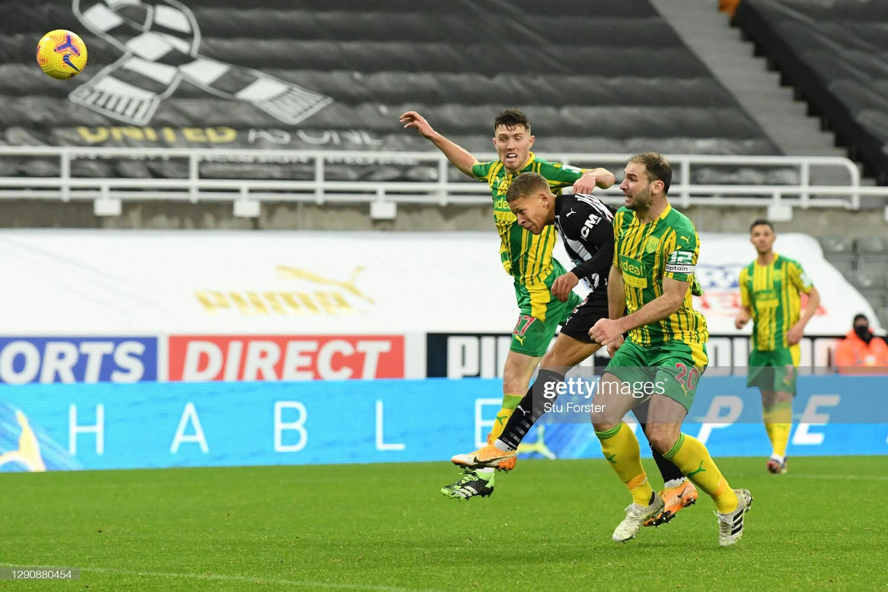 Newcastle United 2-1 West Bromwich Albion: Dwight Gayle on hand to rescue three points to edge past Baggies