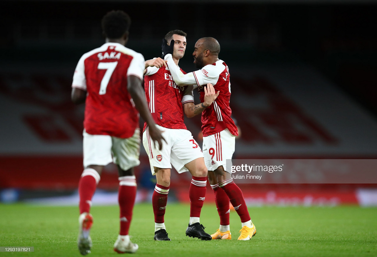 Arsenal 3-1 Chelsea: Laca, Xhaka and Saka end winless run