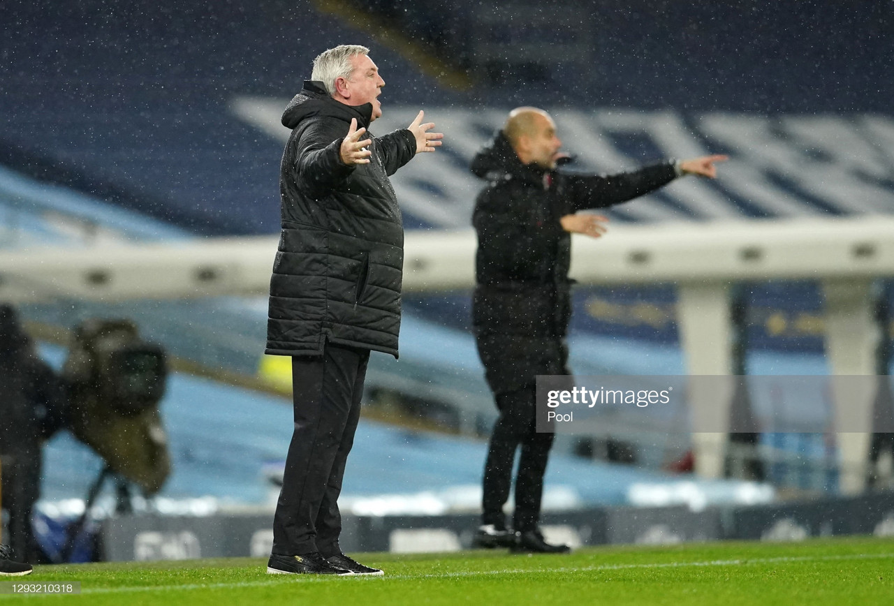 The five key quotes from Steve Bruce's post-Manchester City press conference