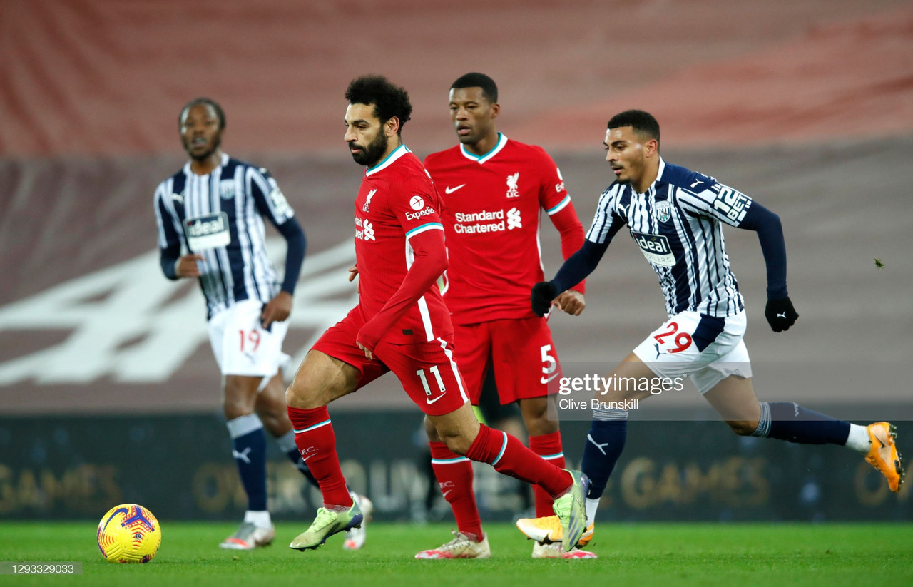 Liverpool 1-1 West Bromwich Albion: Ajayi snatches point for Baggies
