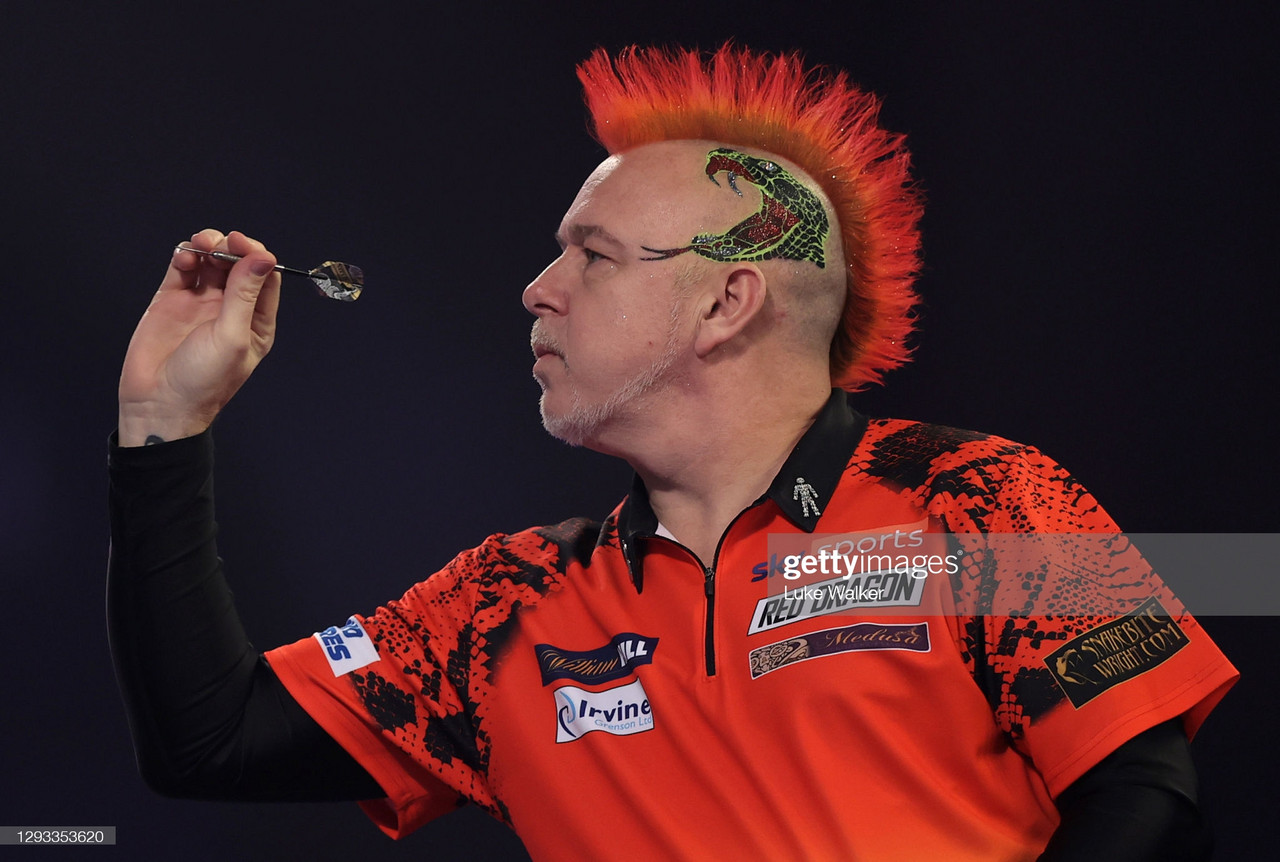 Darts: Peter Wright looks to go one
step further in Premier League