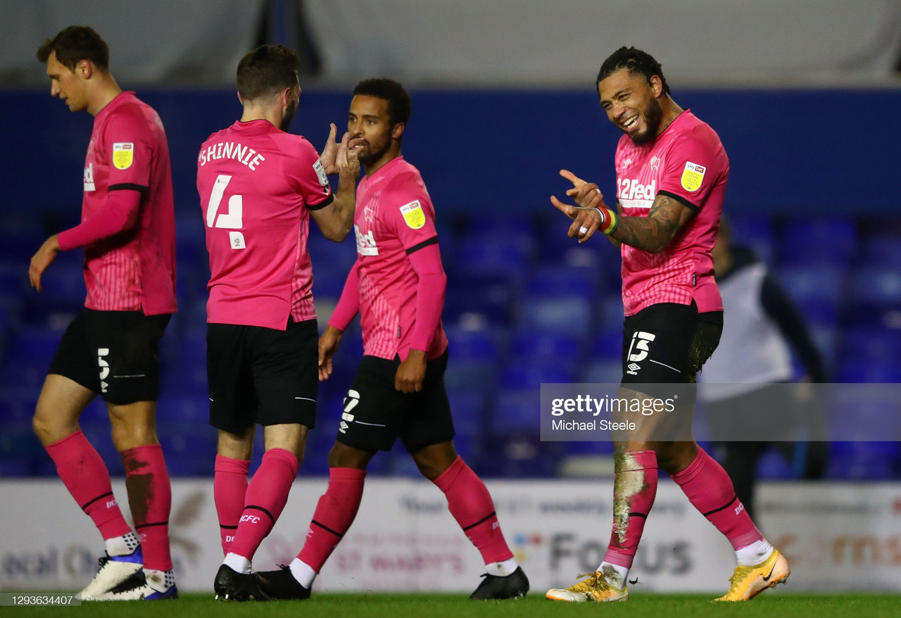 Birmingham City 0-4 Derby County: Rams conquer in a first half riot at St. Andrew's