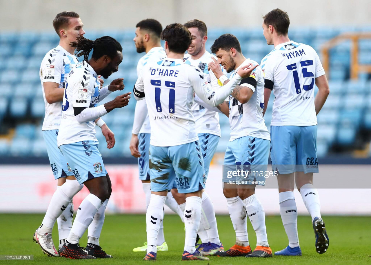 Millwall 1-2 Coventry City: Sky Blues end winless run with victory over  struggling Lions - BBC Sport