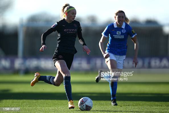 Brighton & Hove Albion Women 1-7 Manchester City: Brilliant Man City bounce back to winning ways 