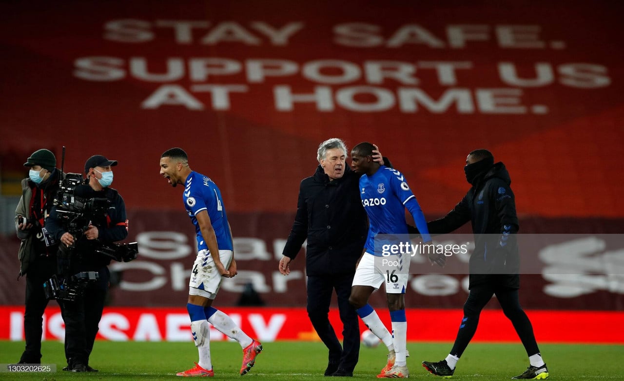 Ancelotti's fingerprints were all over Everton's historic Anfield win