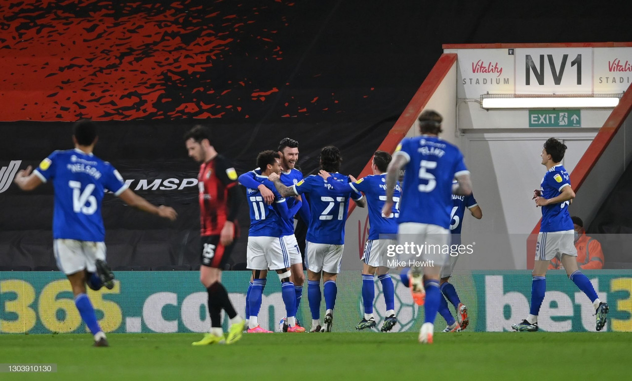AFC Bournemouth 1-2 Cardiff City: Bluebirds leapfrog Cherries into sixth-place with win at Vitality