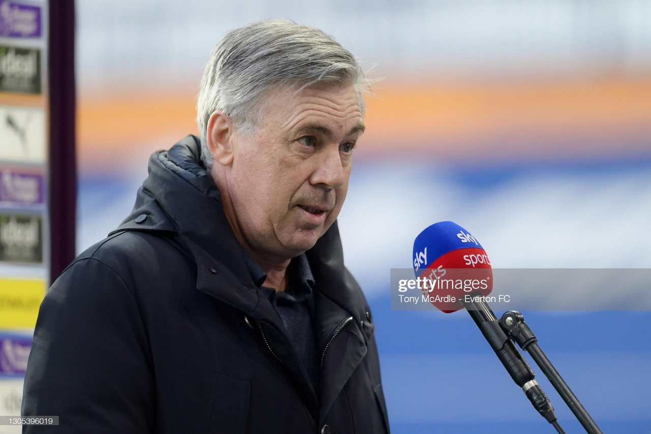 Ancelotti 'not worried' about Everton's injury situation ahead of quarter final